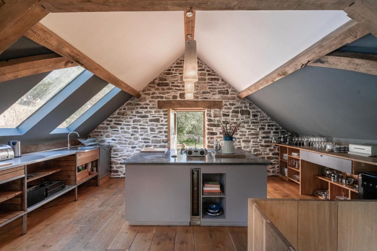 Red Kite Barn - Charming Boutique Barn Conversion Newbridge on Wye Exteriör bild